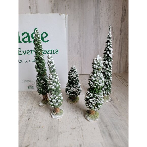 Dept 56 Snowy Evergreen 52614 tree Village accessory xmas - Picture 1 of 7